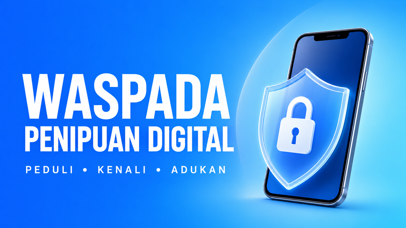 Waspada Penipuan Digital — Peduli, Kenali, Adukan